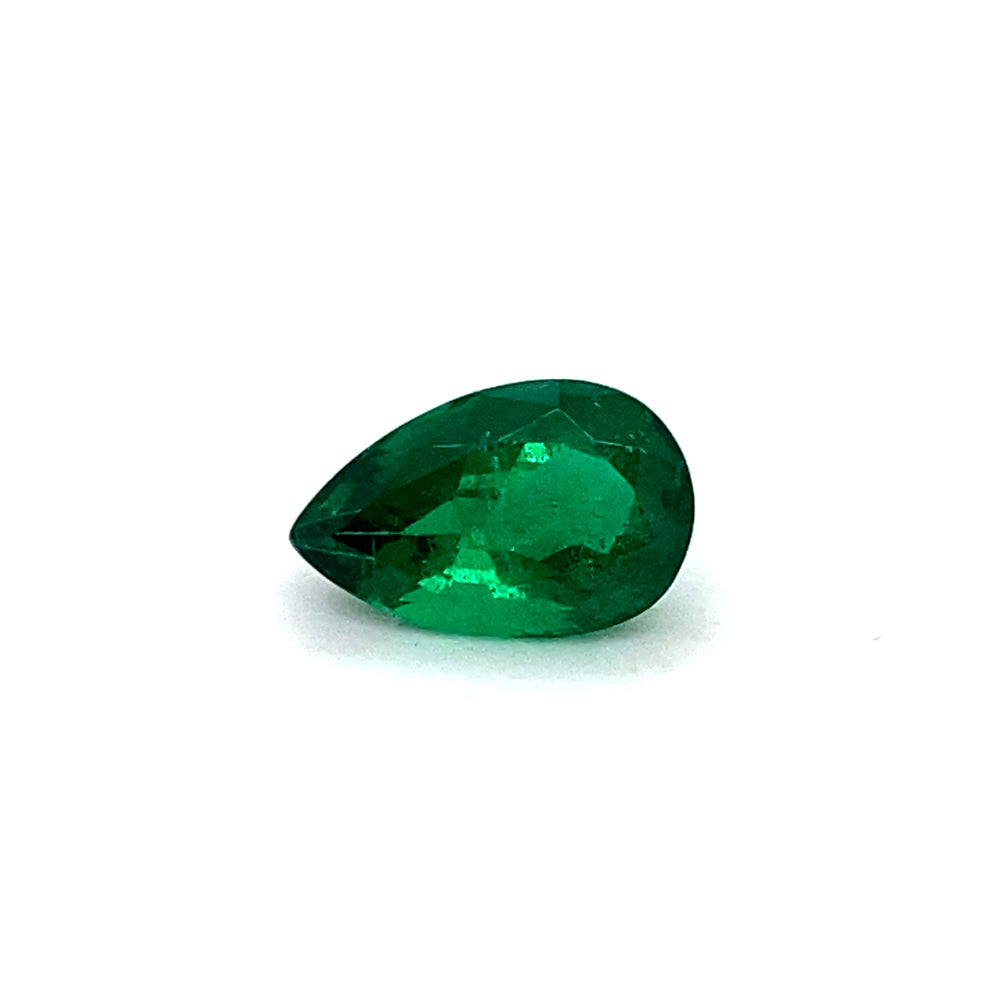 12.59x7.92x6.03mm Pear-shaped Emerald (1 pc 3.33 ct)