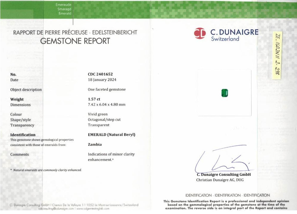 
                  
                    7.46x5.97x4.43mm Octagon Emerald Pair (2 pc 2.98 ct)
                  
                