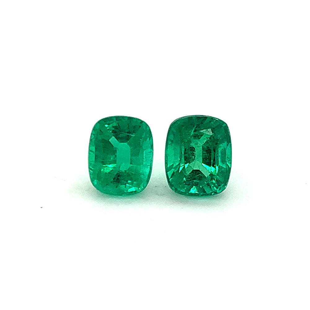 
                  
                    8.30x6.70x0.00mm Cushion Emerald (2 pc 4.06 ct)
                  
                