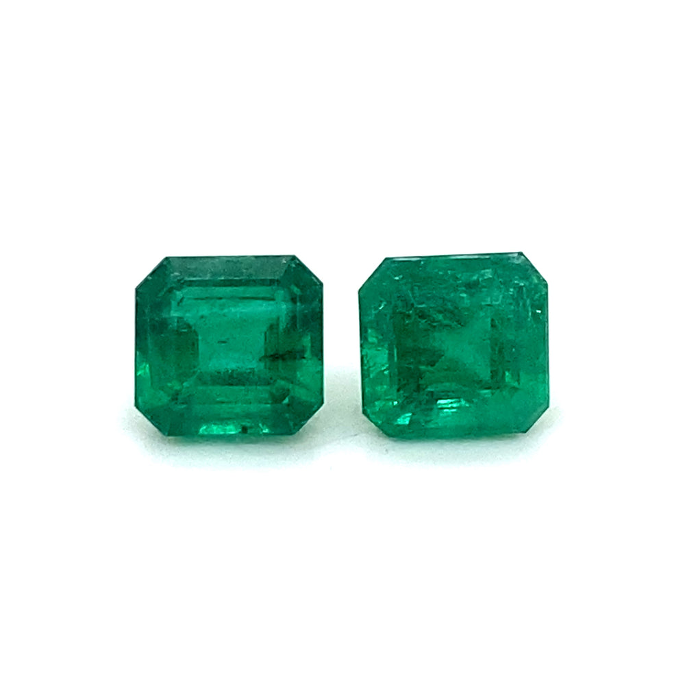 Octagon Emerald (2 pc 6.08 ct)