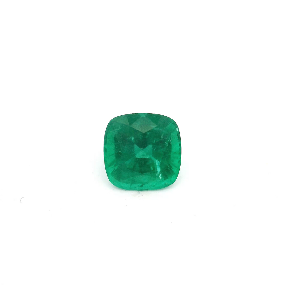 9.12x9.10x6.53mm Cushion Emerald (1 pc 3.26 ct)