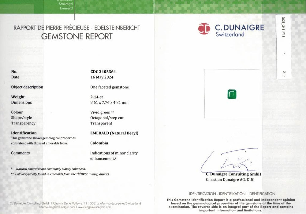 
                  
                    8.61x7.76x4.81mm Octagon Emerald (1 pc 2.14 ct)
                  
                