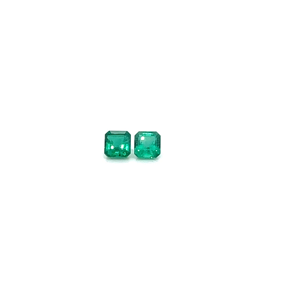 7.69x7.31x0.00mm Octagon Emerald (2 pc 4.61 ct)