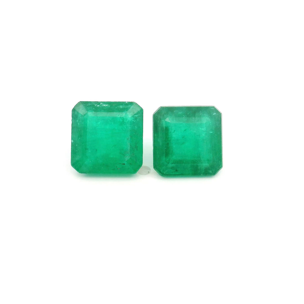 7.85x7.80x0.00mm Octagon Emerald (2 pc 4.79 ct)