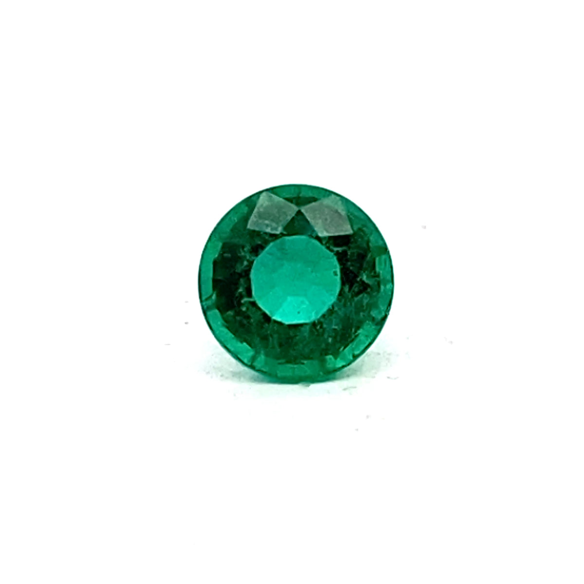 Emerald Rounbd 9.66x9.67x6.88mm Round Emerald (1 pc 3.89 ct) – Real Gems Inc.