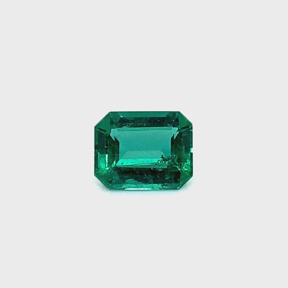 
                  
                    Load and play video in Gallery viewer, 10.23x8.19x4.99mm Octagon Emerald (1 pc 3.07 ct)
                  
                