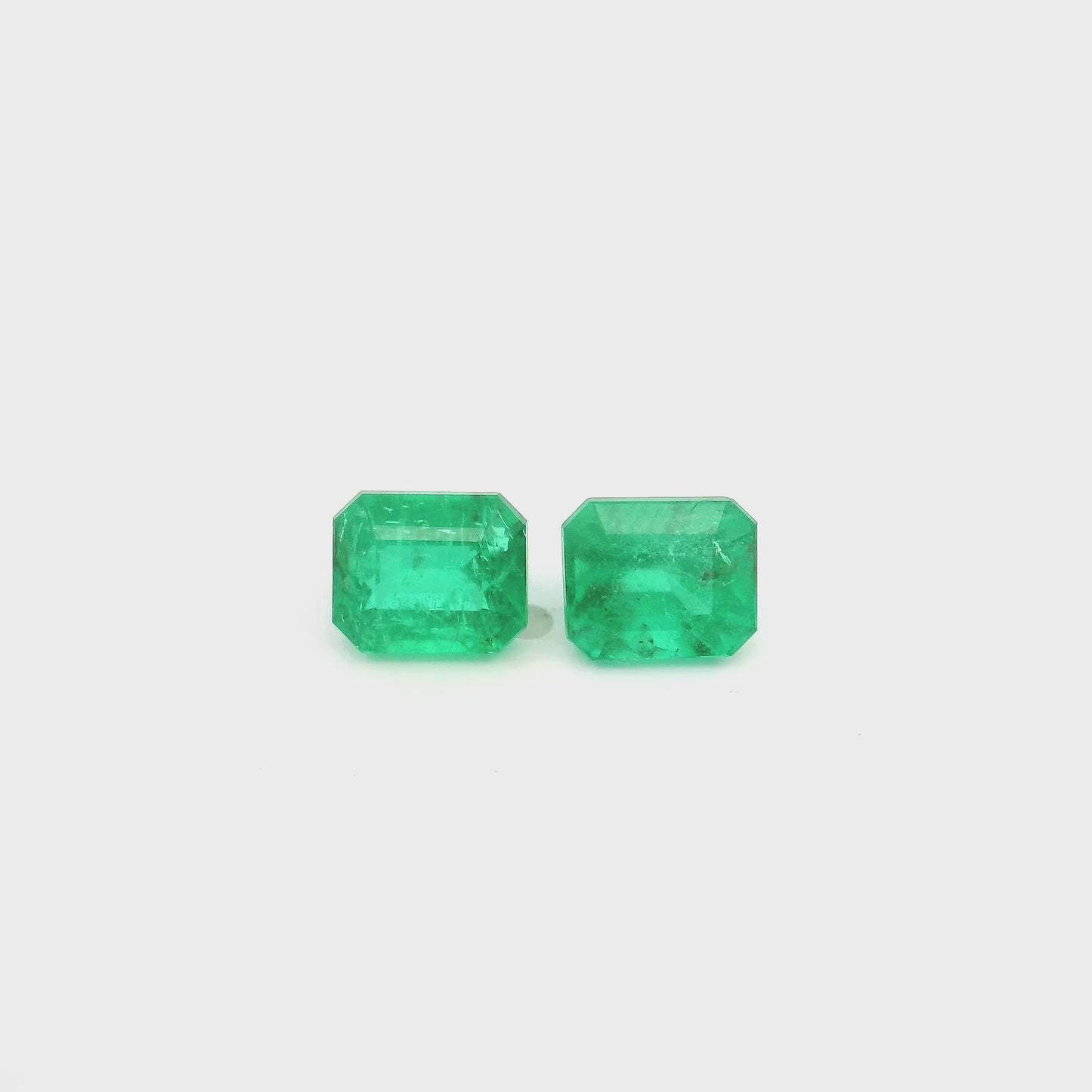 5.91x4.89x0.00mm Octagon Emerald (2 pc 1.86 ct)