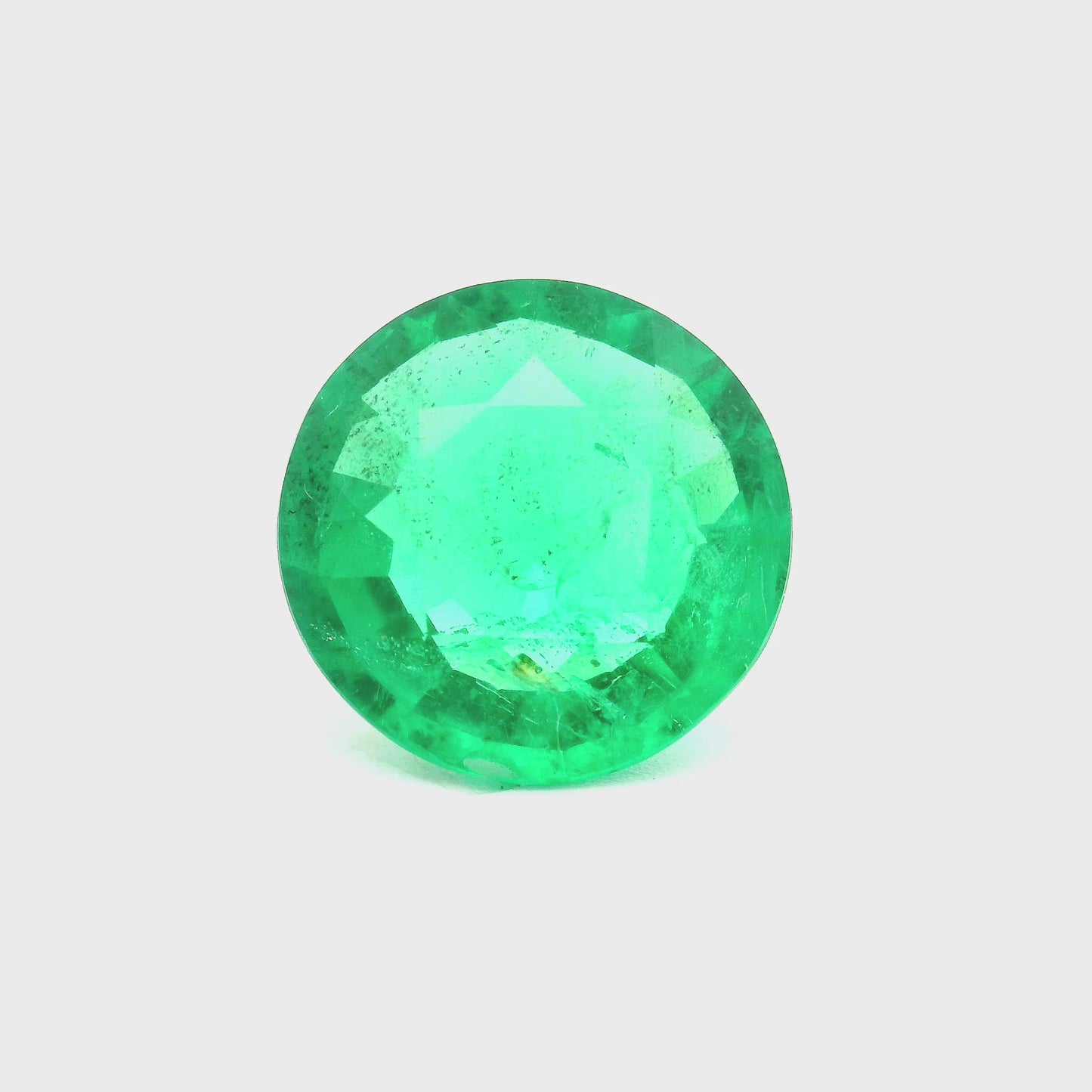 11.36x11.41x5.46mm Round Emerald (1 pc 4.00 ct)