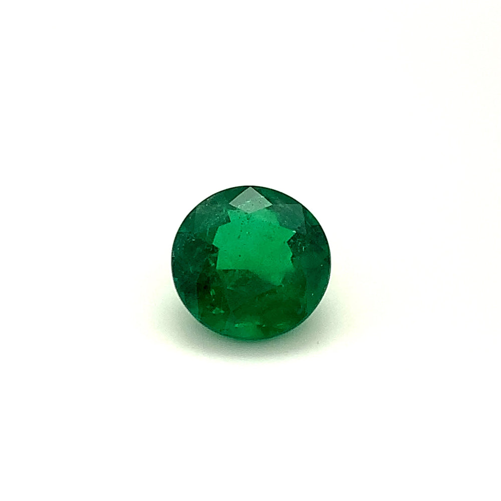 12.56x12.59x7.52mm Round Emerald (1 pc 6.59 ct)