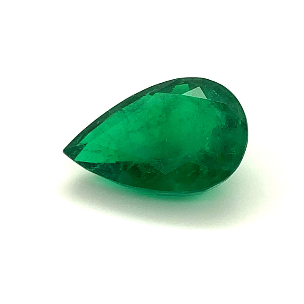 23.81x16.62x9.13mm Pear-shaped Emerald (1 pc 21.11 ct)