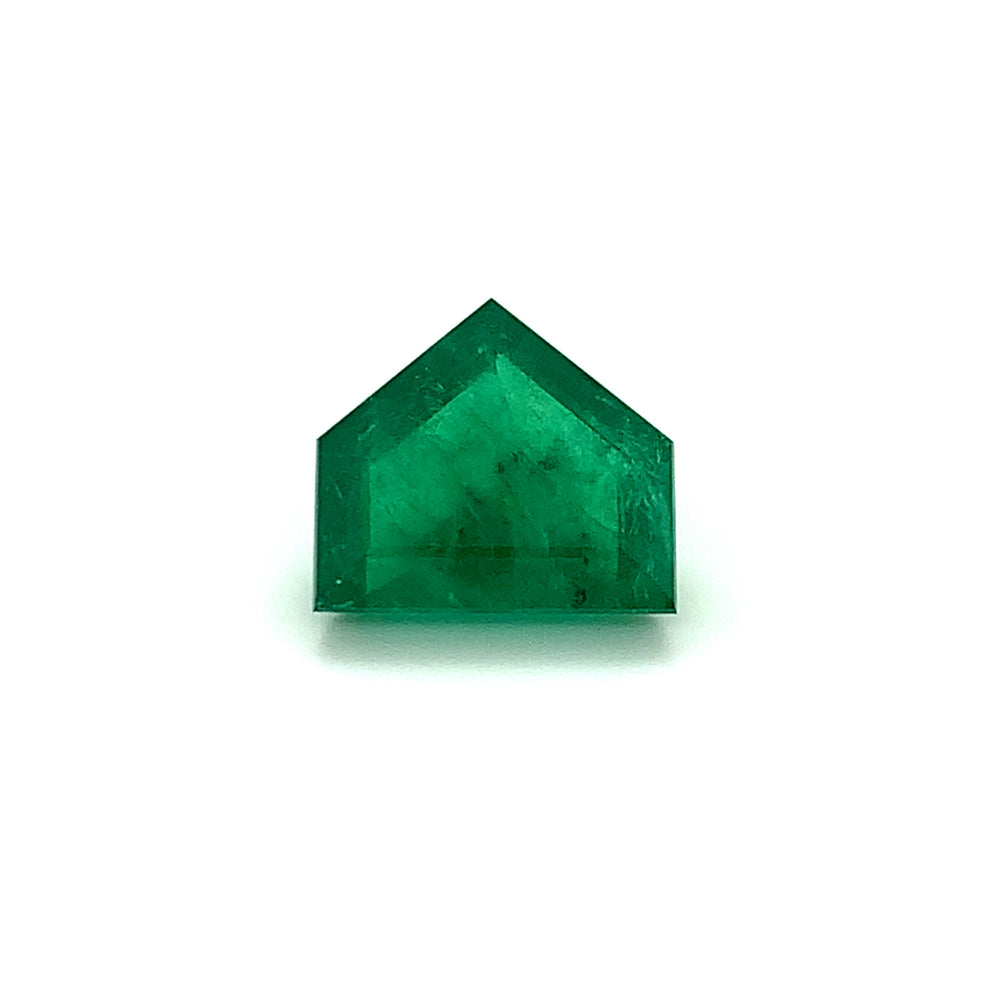 14.87x16.57x9.05mm Fancy Cut Emerald (1 pc 13.10 ct)