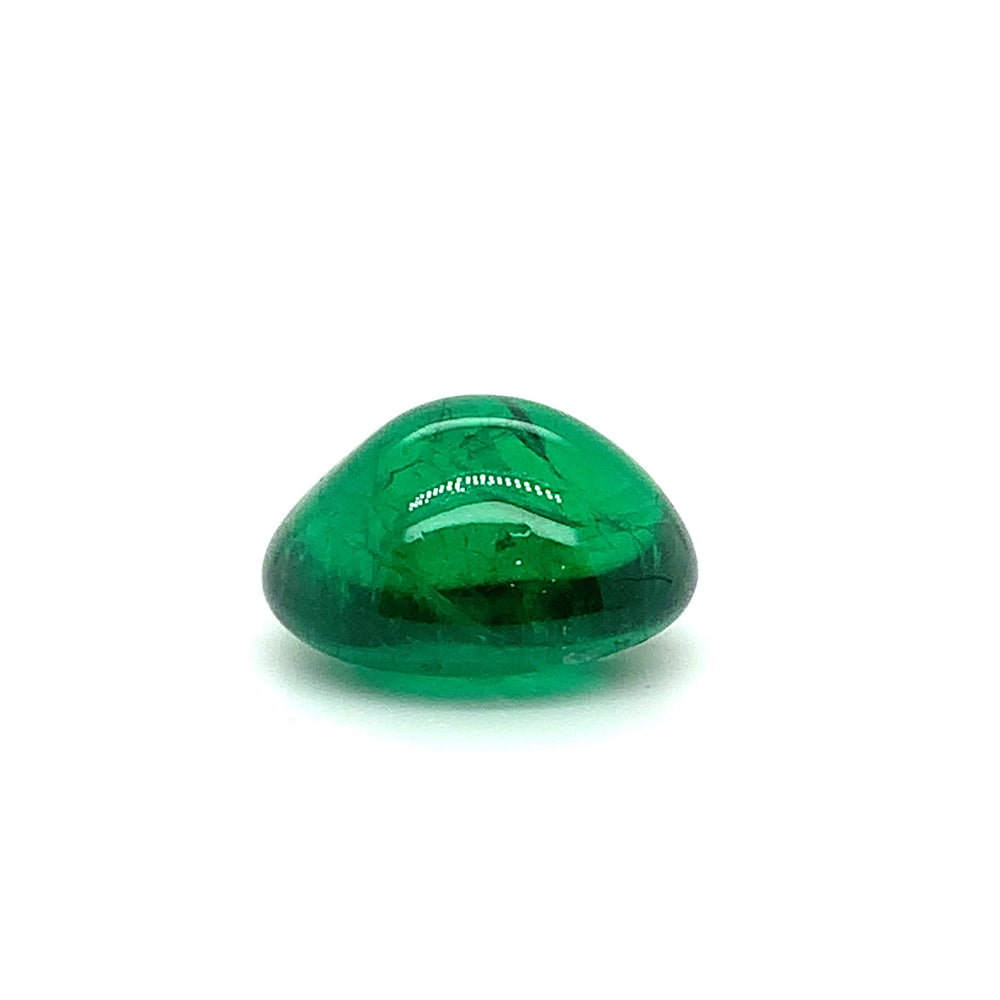 21.79x17.12x13.44mm Cab Oval Emerald (1 pc 33.45 ct)