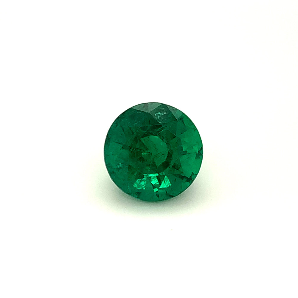 13.09x13.21x9.88mm Round Emerald (1 pc 8.83 ct)