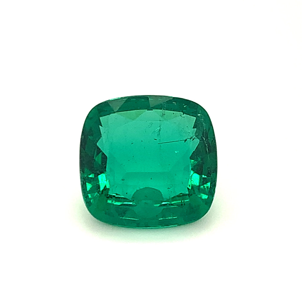 15.21x14.65x6.84mm Cushion Emerald (1 pc 10.25 ct)