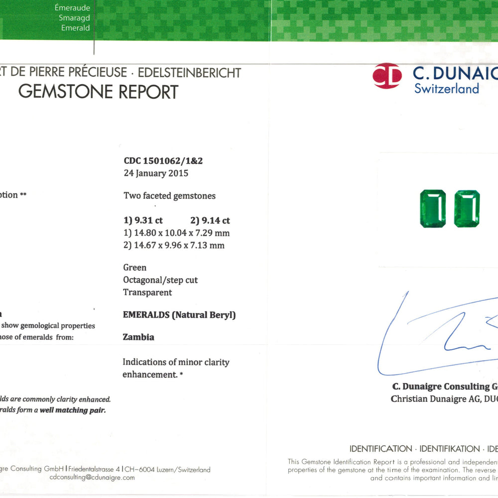 
                  
                    14.80x10.04x7.29mm Octagon Emerald (2 pc 18.45 ct)
                  
                