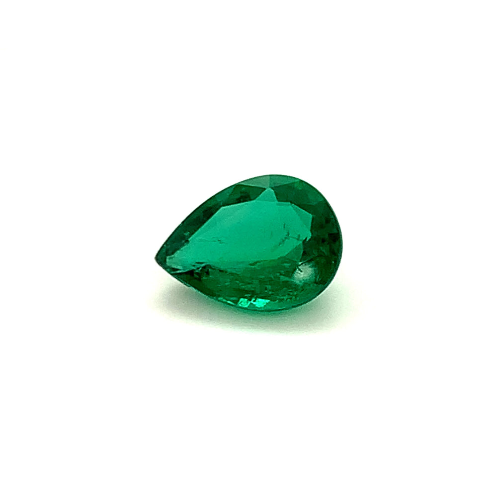14.94x11.01x6.52mm Pear-shaped Emerald (1 pc 5.75 ct)
