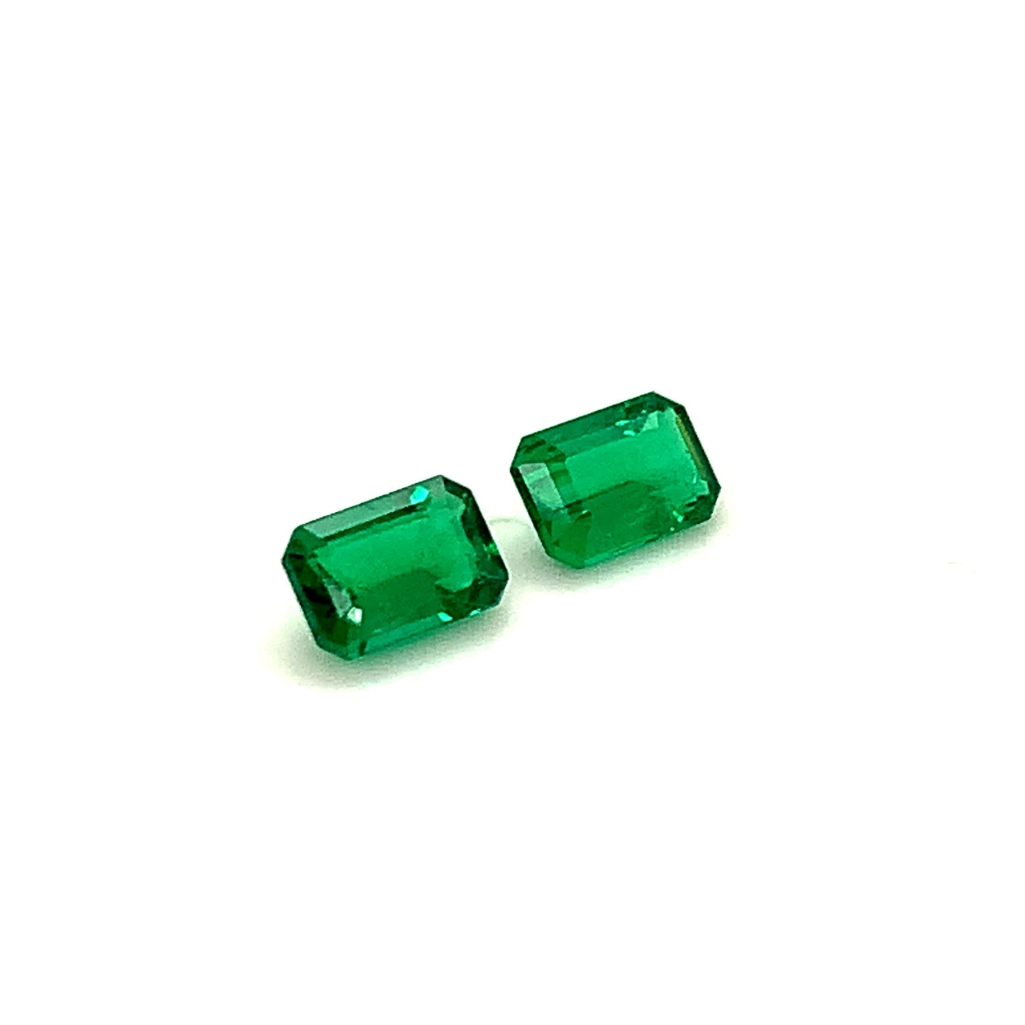 7.25x4.90x3.41mm Octagon Emerald (2 pc 1.78 ct)