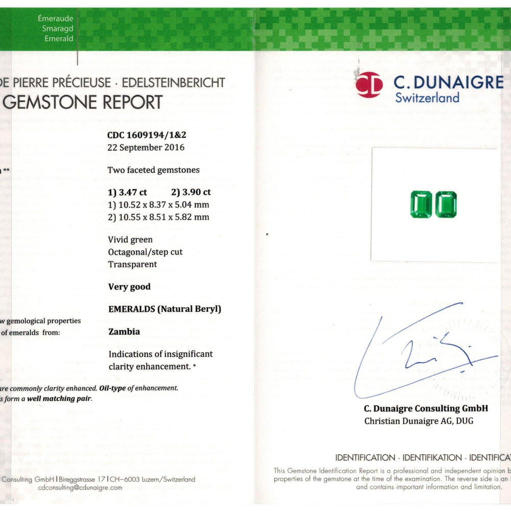 
                  
                    10.52x8.37x5.04mm Octagon Emerald (2 pc 7.37 ct)
                  
                