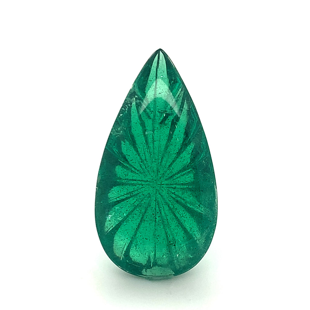 32.44x17.39x8.50mm Carving Emerald (1 pc 27.05 ct)