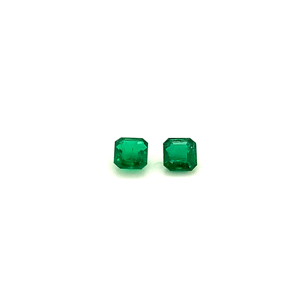 6.22x5.90x9.66mm Octagon Emerald (2 pc 1.97 ct)