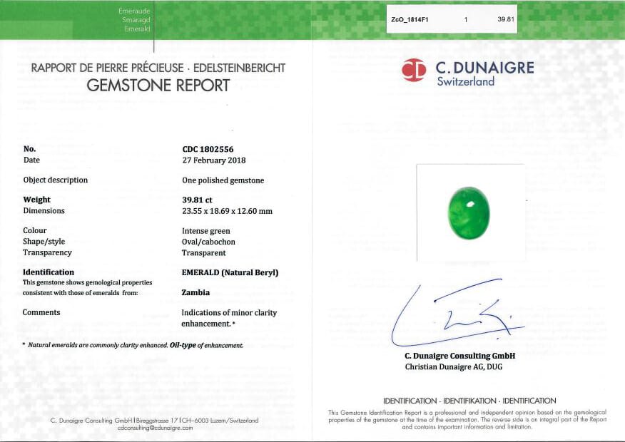 
                  
                    23.55x18.69x12.60mm Cab Oval Emerald (1 pc 39.81 ct)
                  
                