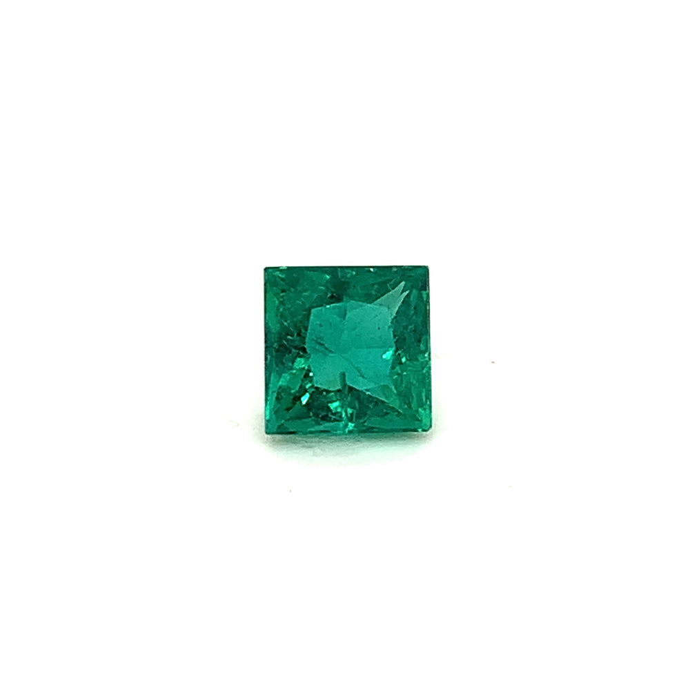 7.91x7.88x6.08mm Princess Cut Emerald (1 pc 2.95 ct)