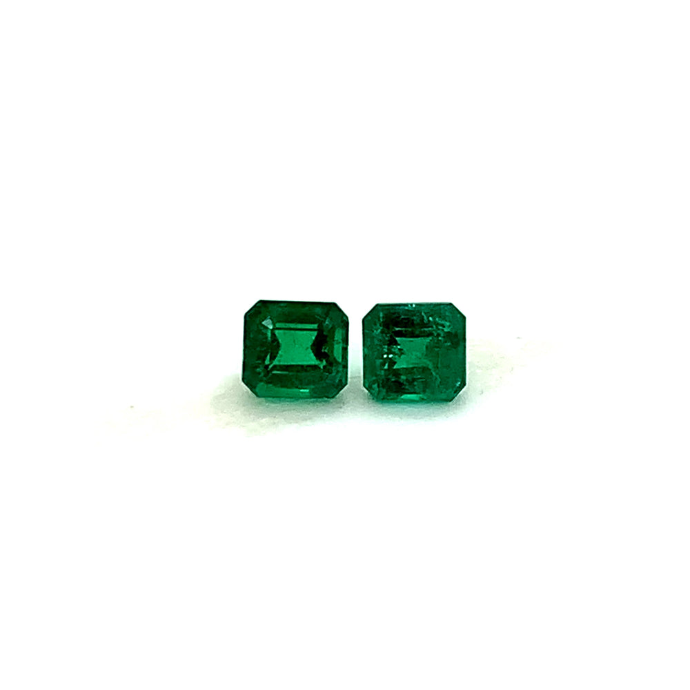 6.40x6.00x0.00mm Octagon Emerald (2 pc 2.48 ct)