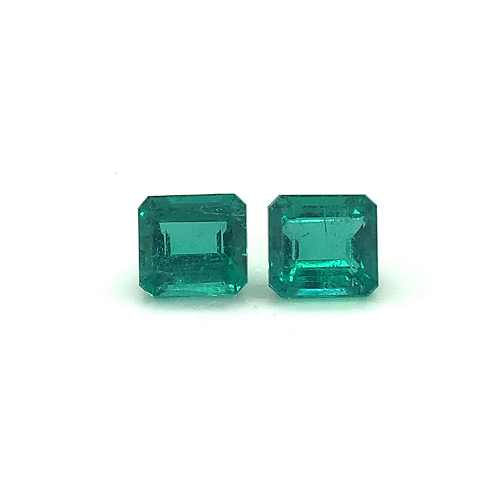 8.44x7.99x5.25mm Octagon Emerald (2 pc 5.60 ct)