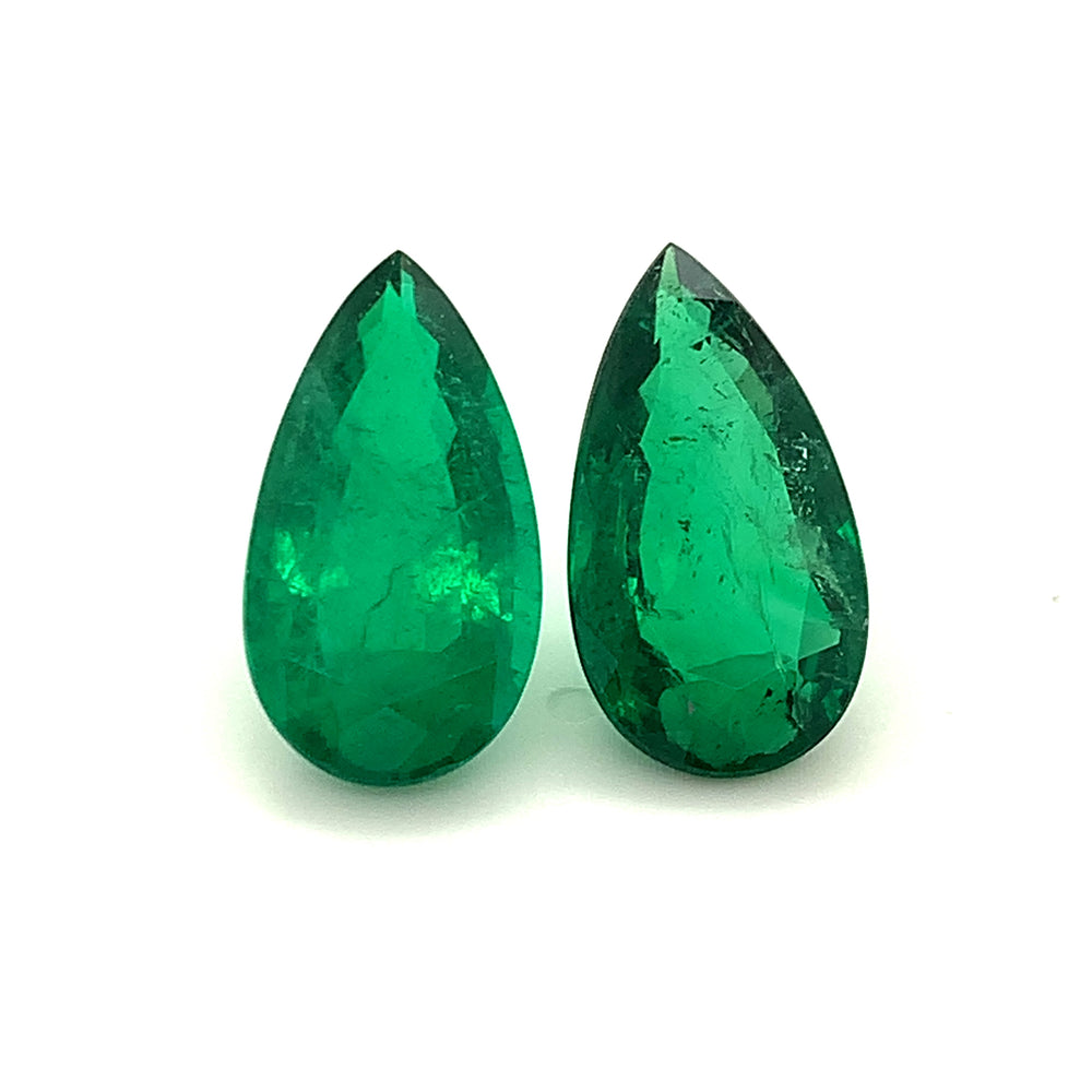 20.10x10.80x7.52mm Pear-shaped Emerald (1 pc 7.52 ct)