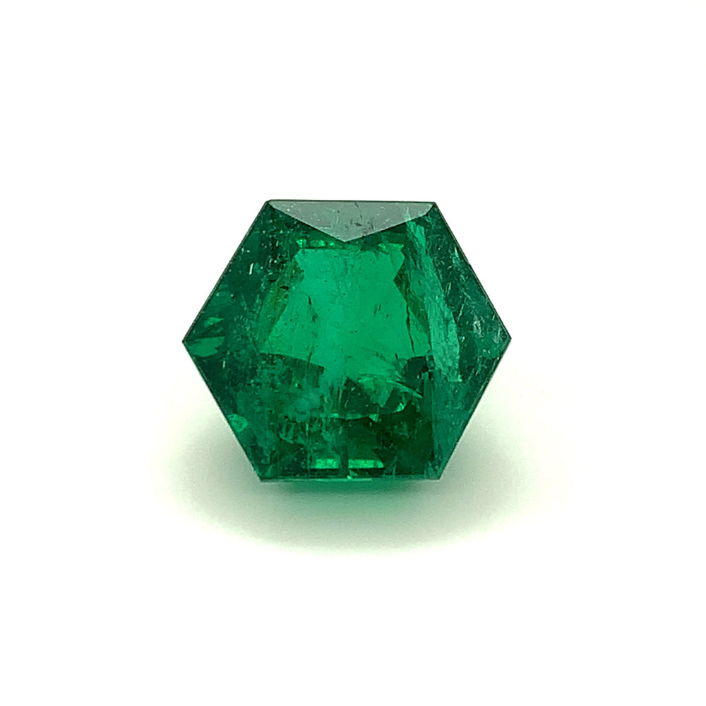 18.37x16.06x11.23mm Fancy Cut Emerald (1 pc 19.57 ct)