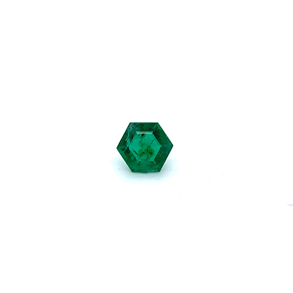 7.57x7.54x3.97mm Fancy Cut Emerald (1 pc 1.47 ct)