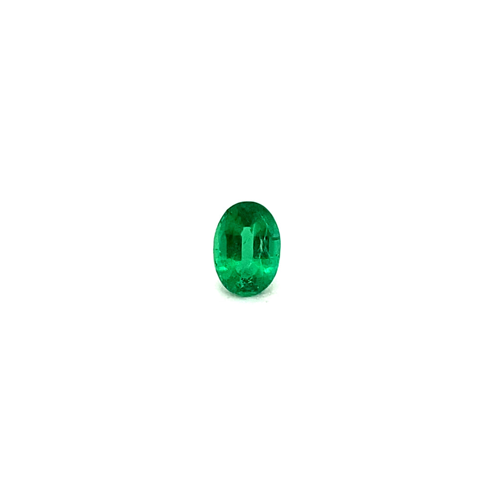7.01x5.00x3.34mm Oval Emerald (1 pc 0.72 ct)