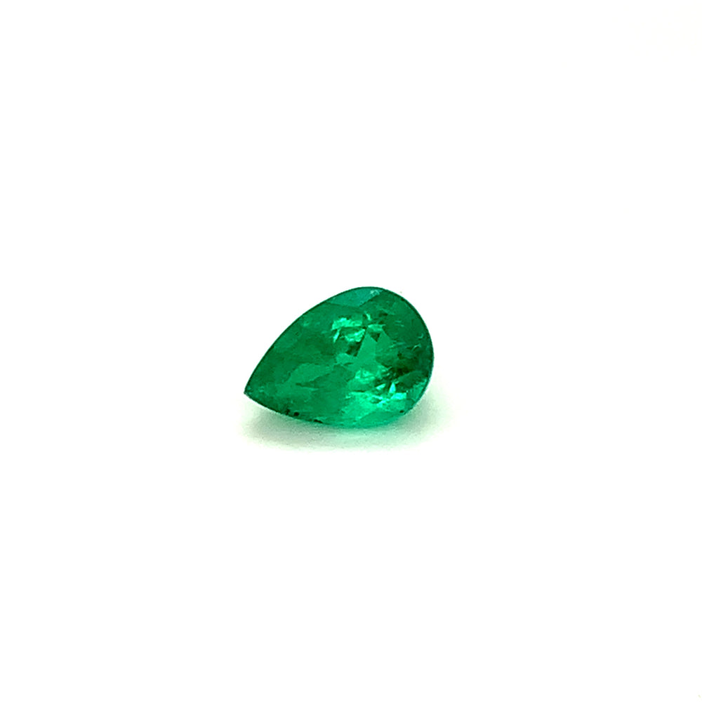 11.00x7.80x0.00mm Pear-shaped Emerald (1 pc 2.66 ct)