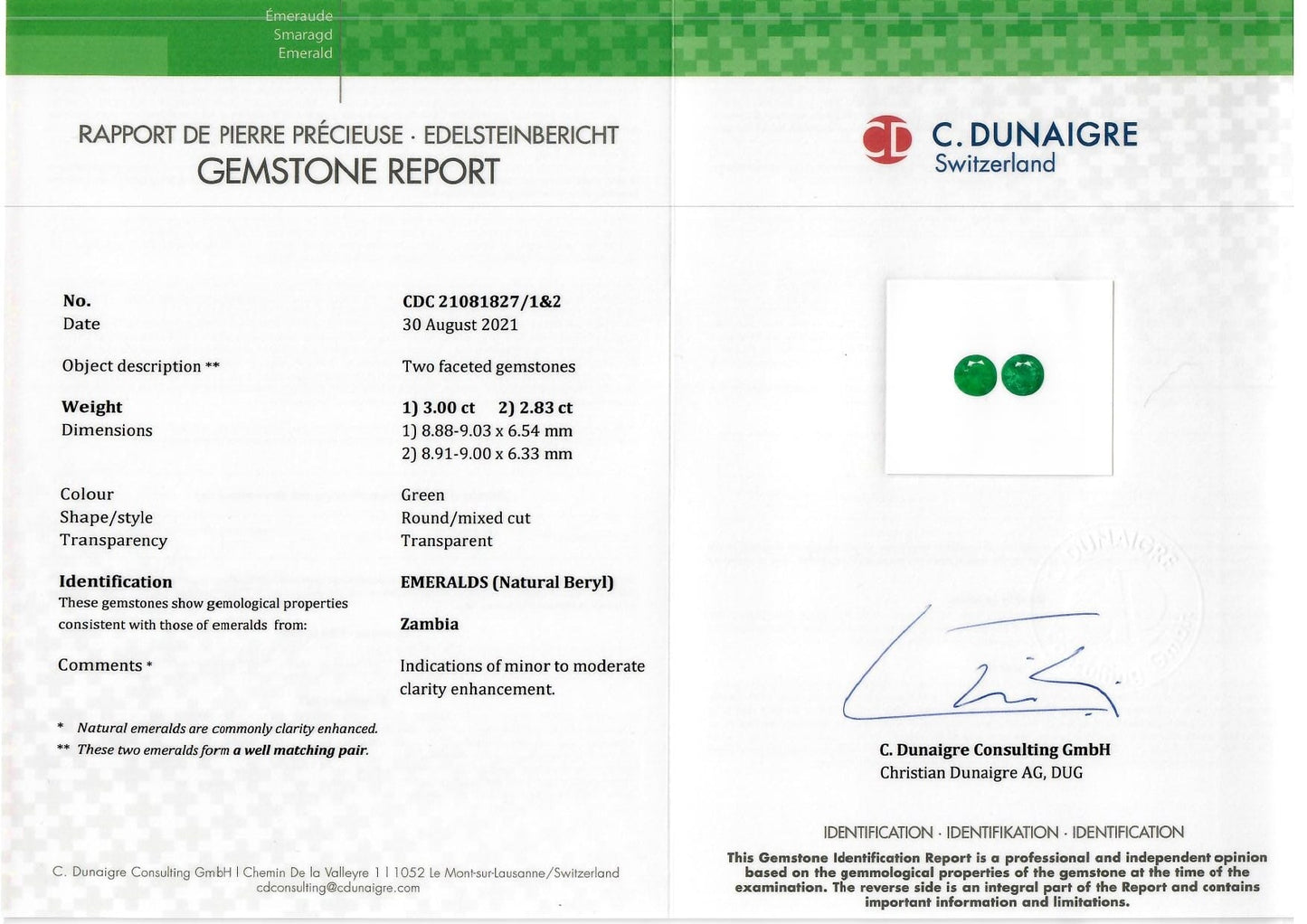 
                  
                    9.00x0.00x0.00mm Round Emerald (2 pc 5.83 ct)
                  
                