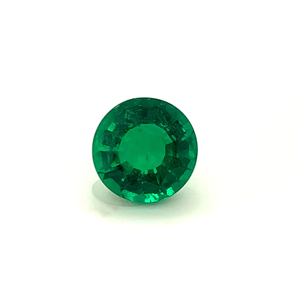 12.11x12.15x7.13mm Round Emerald (1 pc 5.73 ct)