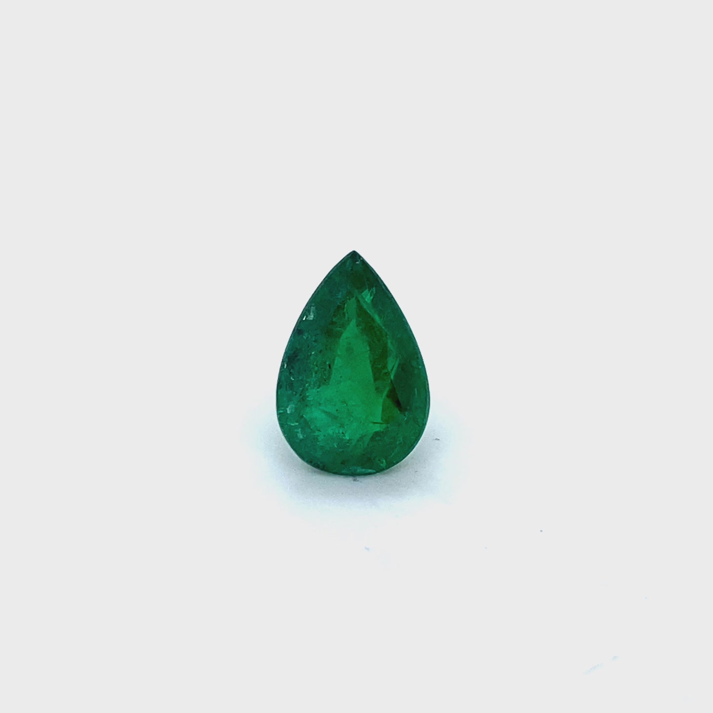 13.53x9.29x6.06mm Pear-shaped Emerald (1 pc 3.36 ct)