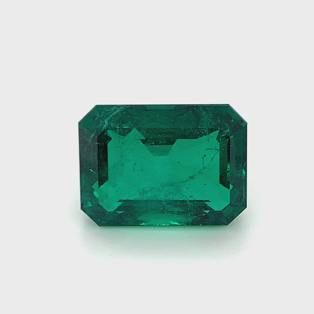 
                  
                    Load and play video in Gallery viewer, 21.46x16.06x11.83mm Octagon Emerald (1 pc 30.91 ct)
                  
                