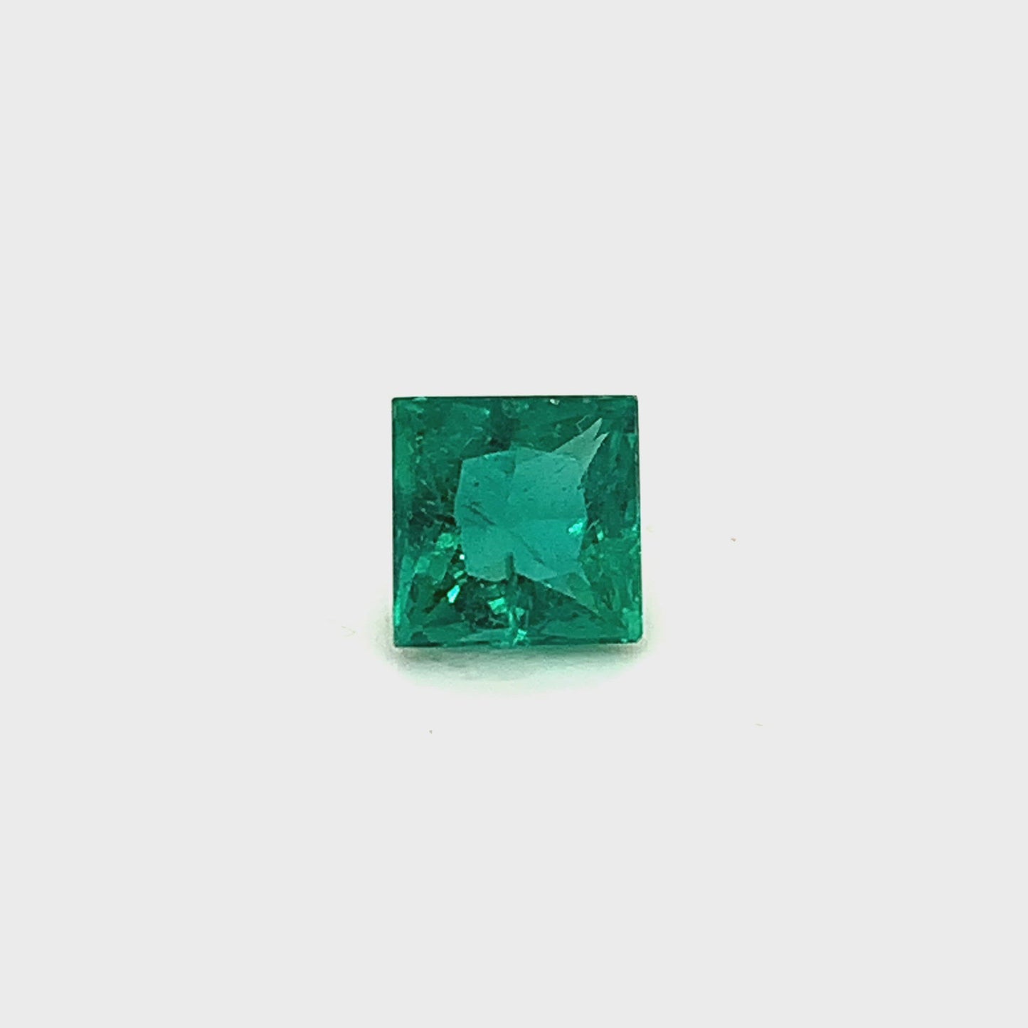 7.91x7.88x6.08mm Princess Cut Emerald (1 pc 2.95 ct)