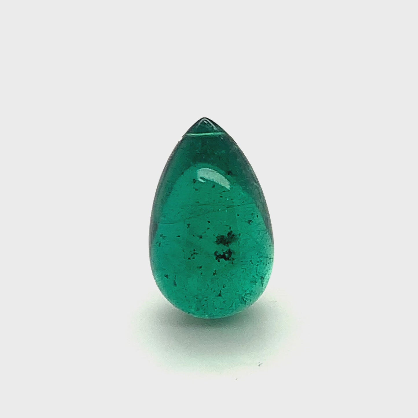 
                  
                    Load and play video in Gallery viewer, 10.58x10.91x17.50mm Drop Emerald (1 pc 13.32 ct)
                  
                