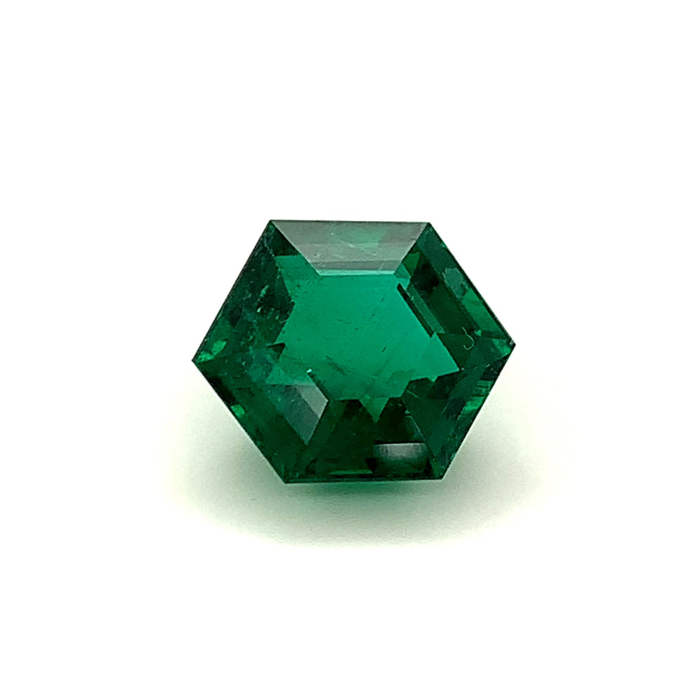 15.58x13.40x8.20mm Fancy Cut Emerald (1 pc 9.40 ct) – Real Gems Inc.