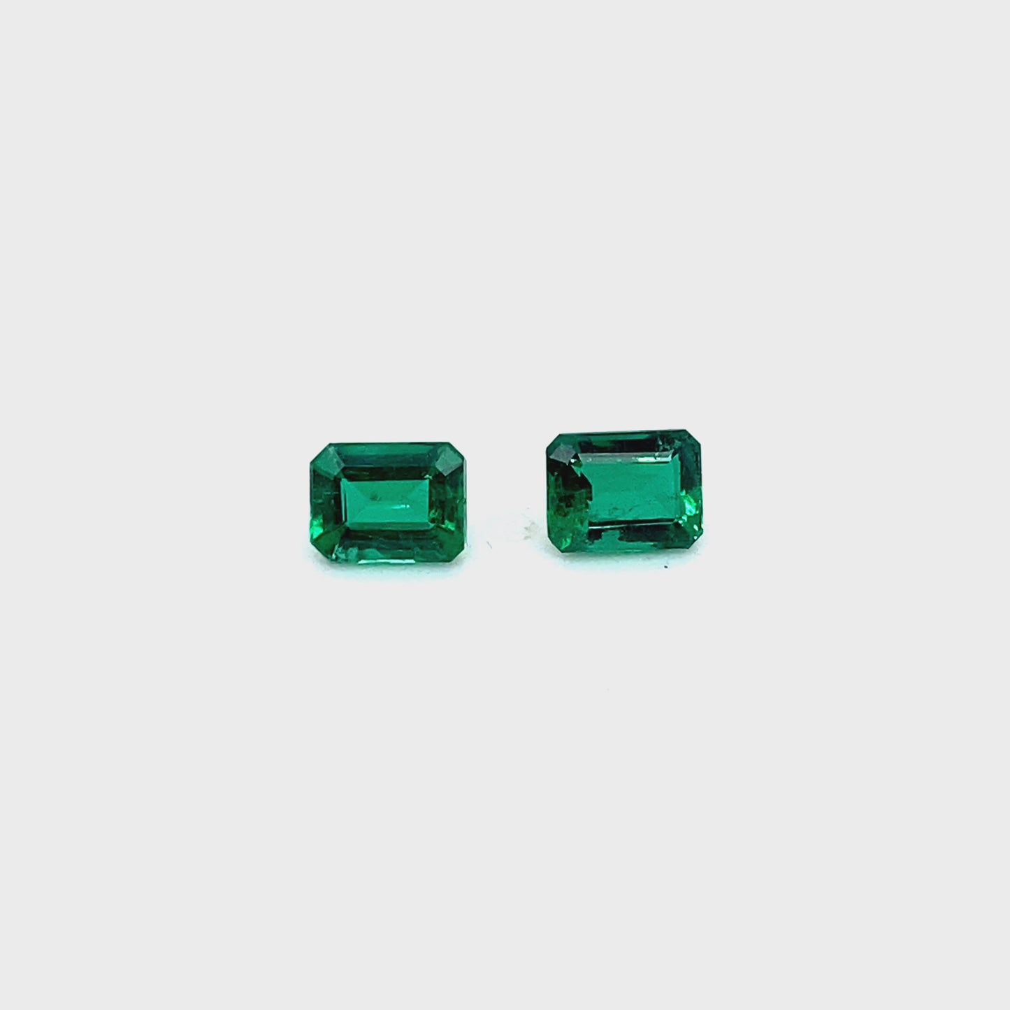 5.80x4.40x0.00mm Octagon Emerald (2 pc 1.16 ct)