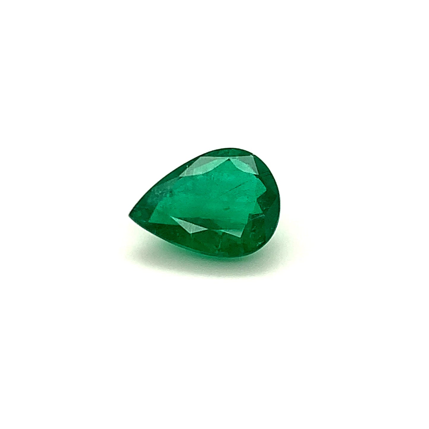 16.25x12.55x6.66mm Pear-shaped Emerald (1 pc 7.24 ct)