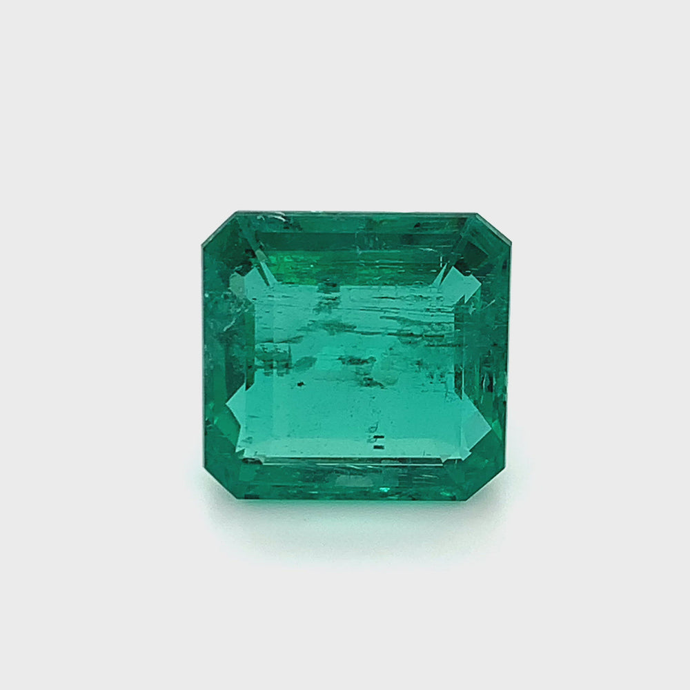 
                  
                    Load and play video in Gallery viewer, 17.82x17.36x9.28mm Octagon Emerald (1 pc 24.50 ct)
                  
                