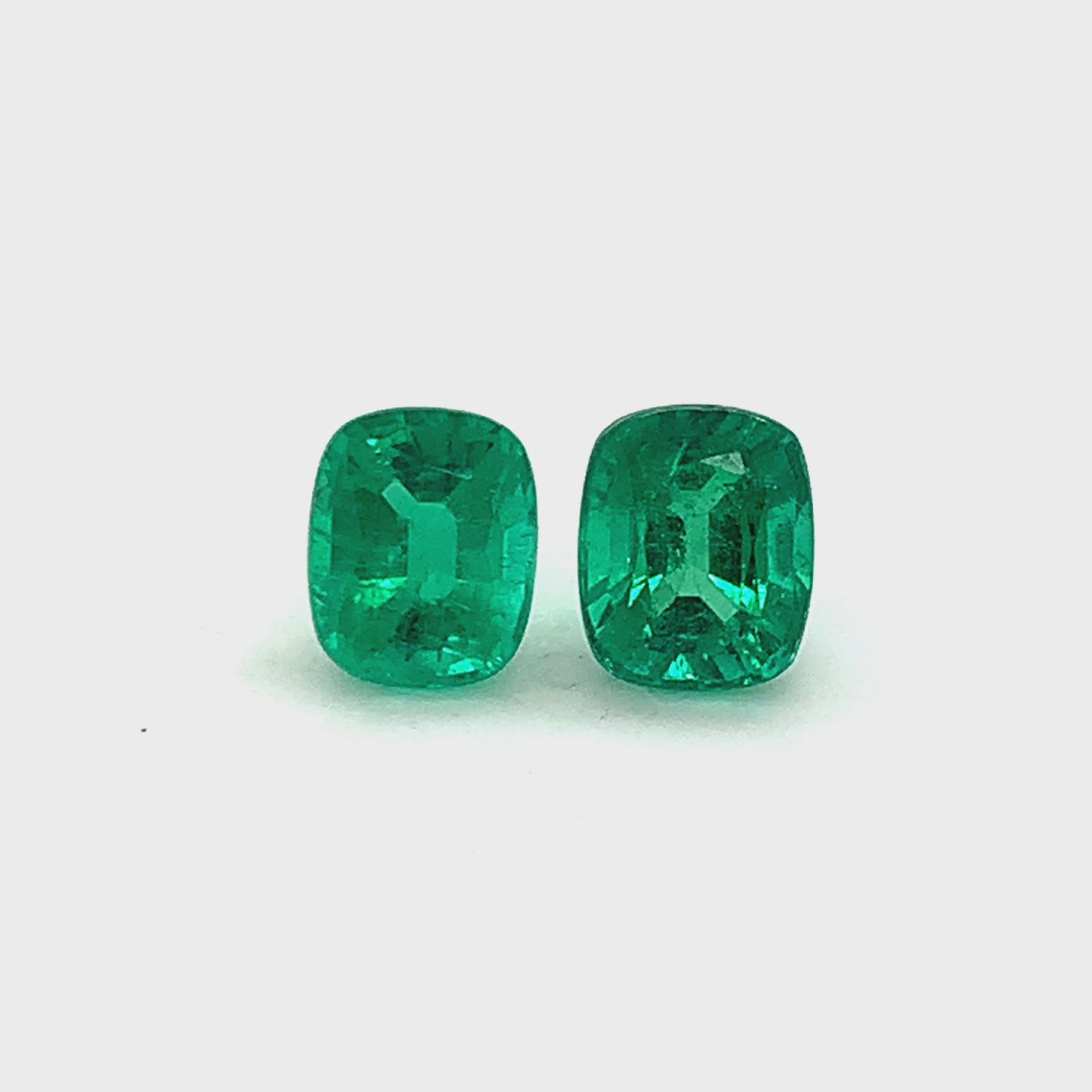 
                  
                    Load and play video in Gallery viewer, 8.30x6.70x0.00mm Octagon Emerald (2 pc 4.06 ct)
                  
                