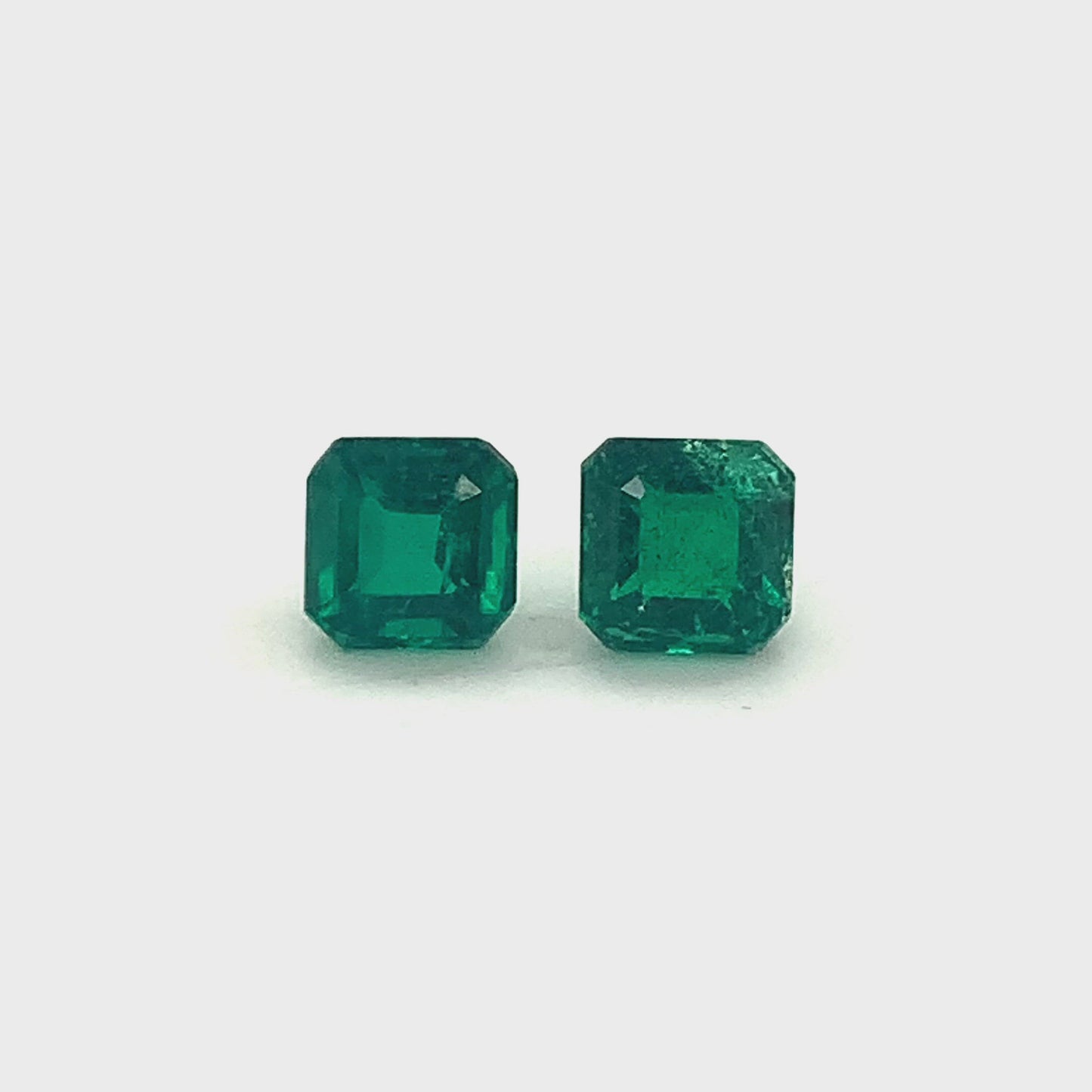 Octagon Emerald (2 pc 2.73 ct)